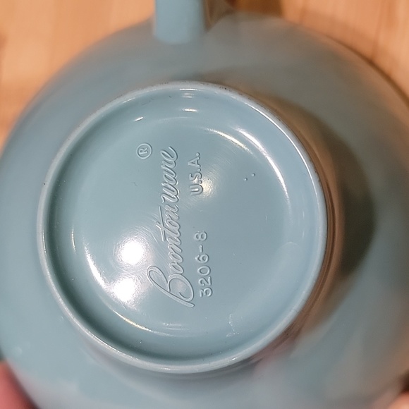 Vintage Boontonware Melamine Melmac Turquoise set - Picture 4 of 5